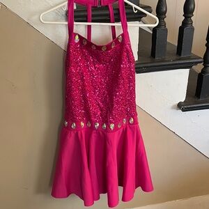 Sparkly Pink Dance Costume